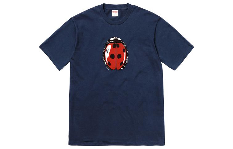 Supreme SS18 Ladybug Tee Navy T