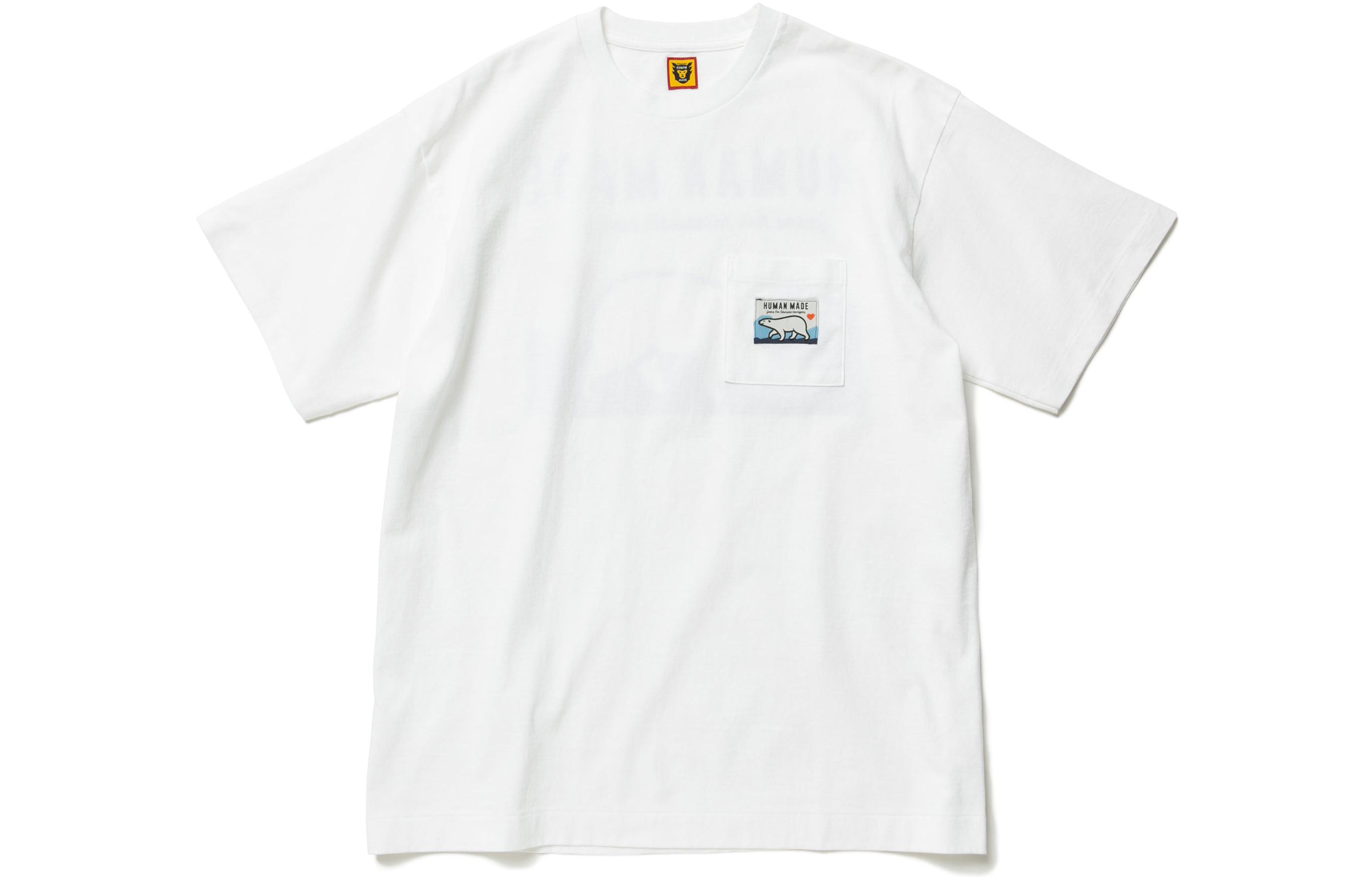 Футболка Human Made HUMAN MADE SS22 Pocket T-shirt T (белая) — фото 4