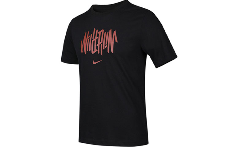 Nike Petal Sleeve Running T Shirt Men’s Black