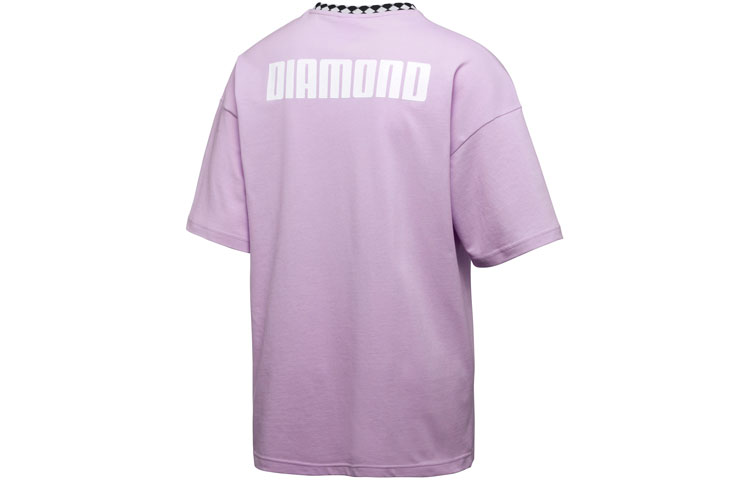 Мужская футболка PUMA x DIAMOND (светло-фиолетовая) — фото 2