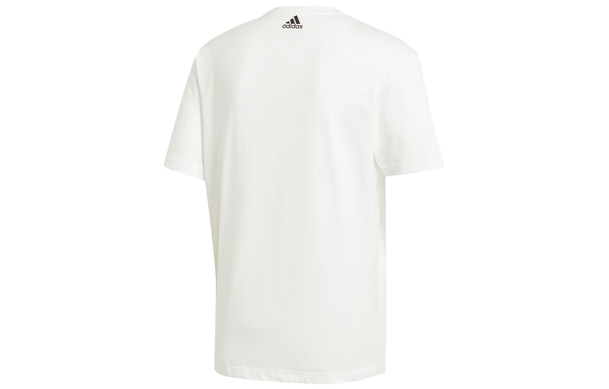 Мужская футболка adidas 3 Cats Graphic (белая) — фото 2
