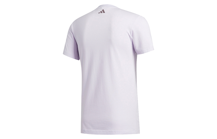 Мужская футболка adidas T (фиолетовая) — фото 2