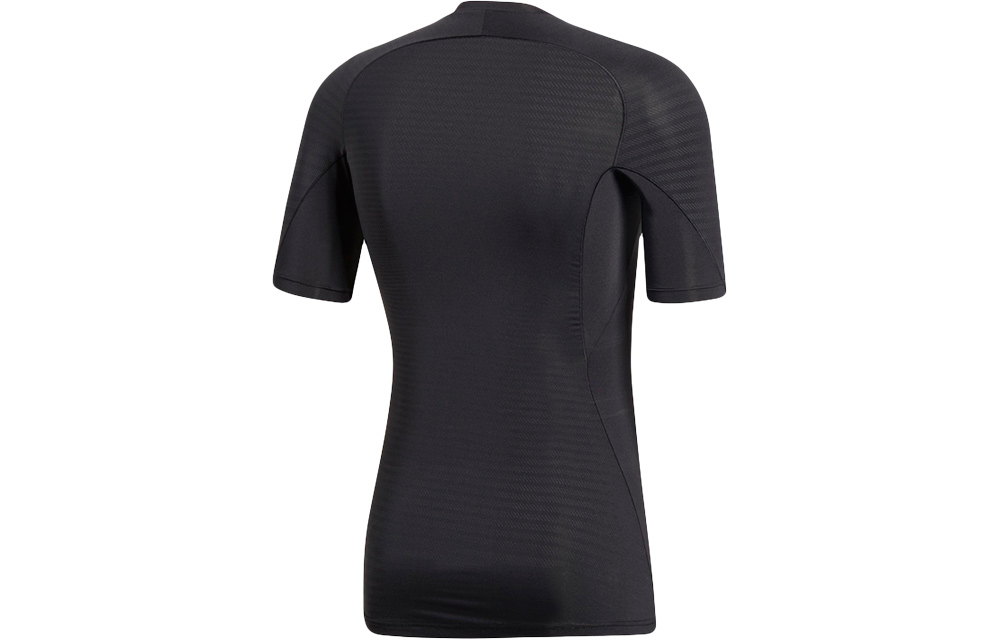 Мужская футболка adidas Ask Tec Tee Ss (черная) — фото 2