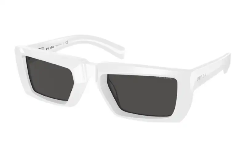 PRADA Sunglasses Men's White