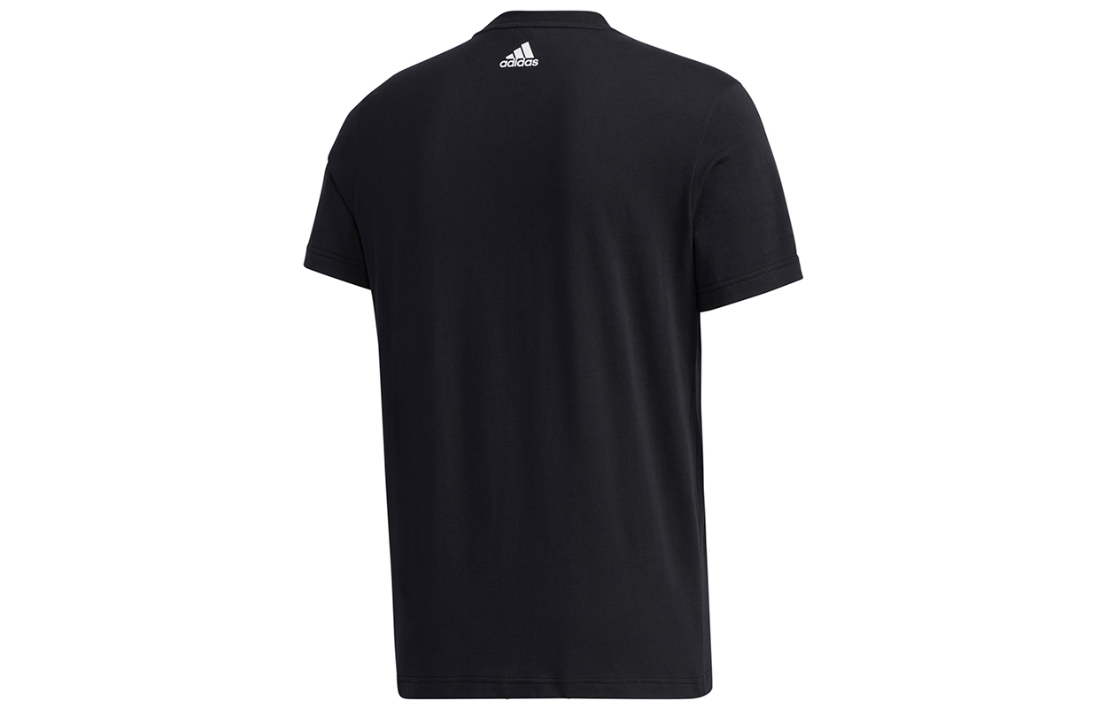 Мужская футболка adidas M Gfx T Lng Box Logo (черная) — фото 2