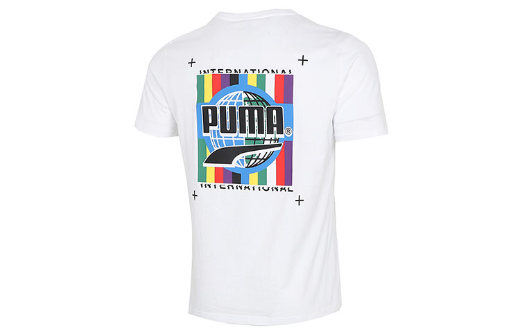 Мужская футболка PUMA (белая) — фото 2