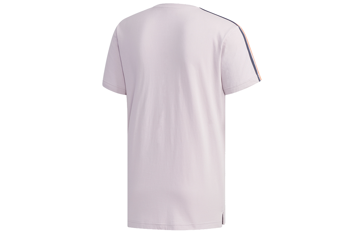 Мужская футболка adidas neo T (фиолетово-розовая) — фото 2