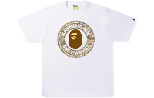 Bape Sand Camo Busy Works Tee