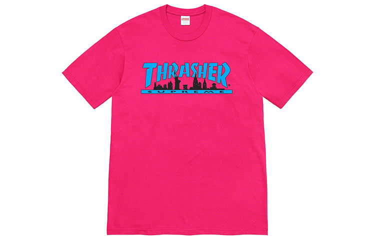 Supreme Week 5 x Thrasher Skyline Tee T