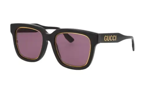 GUCCI Plate Square Sunglasses Unisex