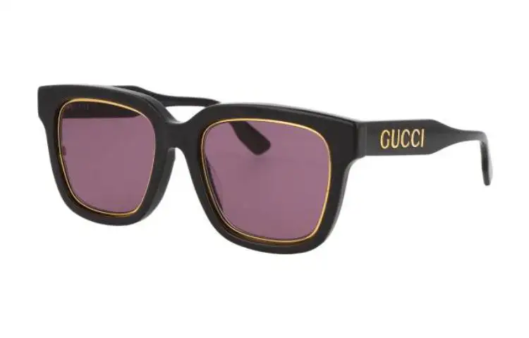 GUCCI Plate Square Sunglasses Unisex