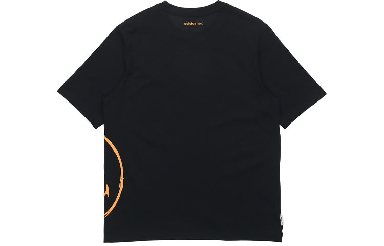 Мужская футболка adidas neo U Csmy Tee T (черная) — фото 2