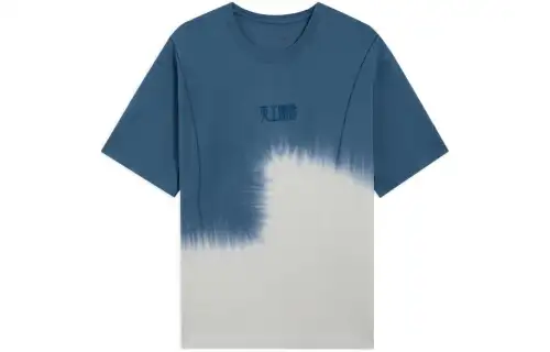 Li Ning Sports Lifestyle Collection China Culture Collection T Shirt Unisex Blue