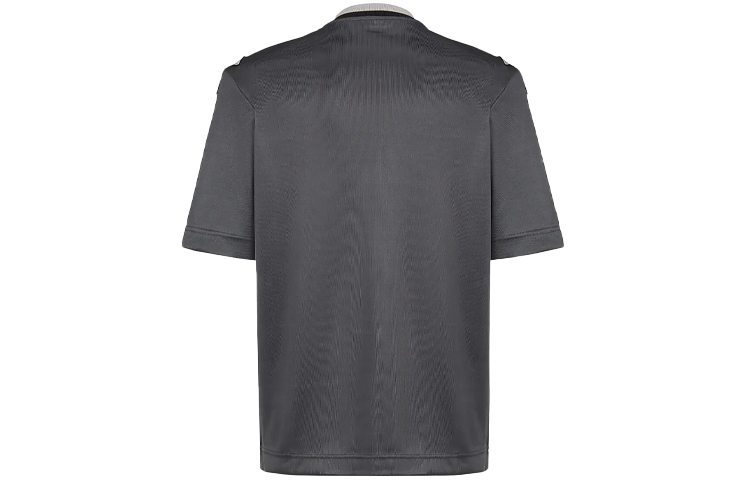 Мужская футболка Fendi T-shirt (серая) — фото 2