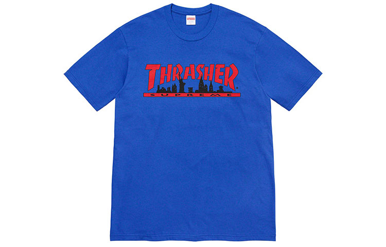 Supreme Week 5 x Thrasher Skyline Tee T