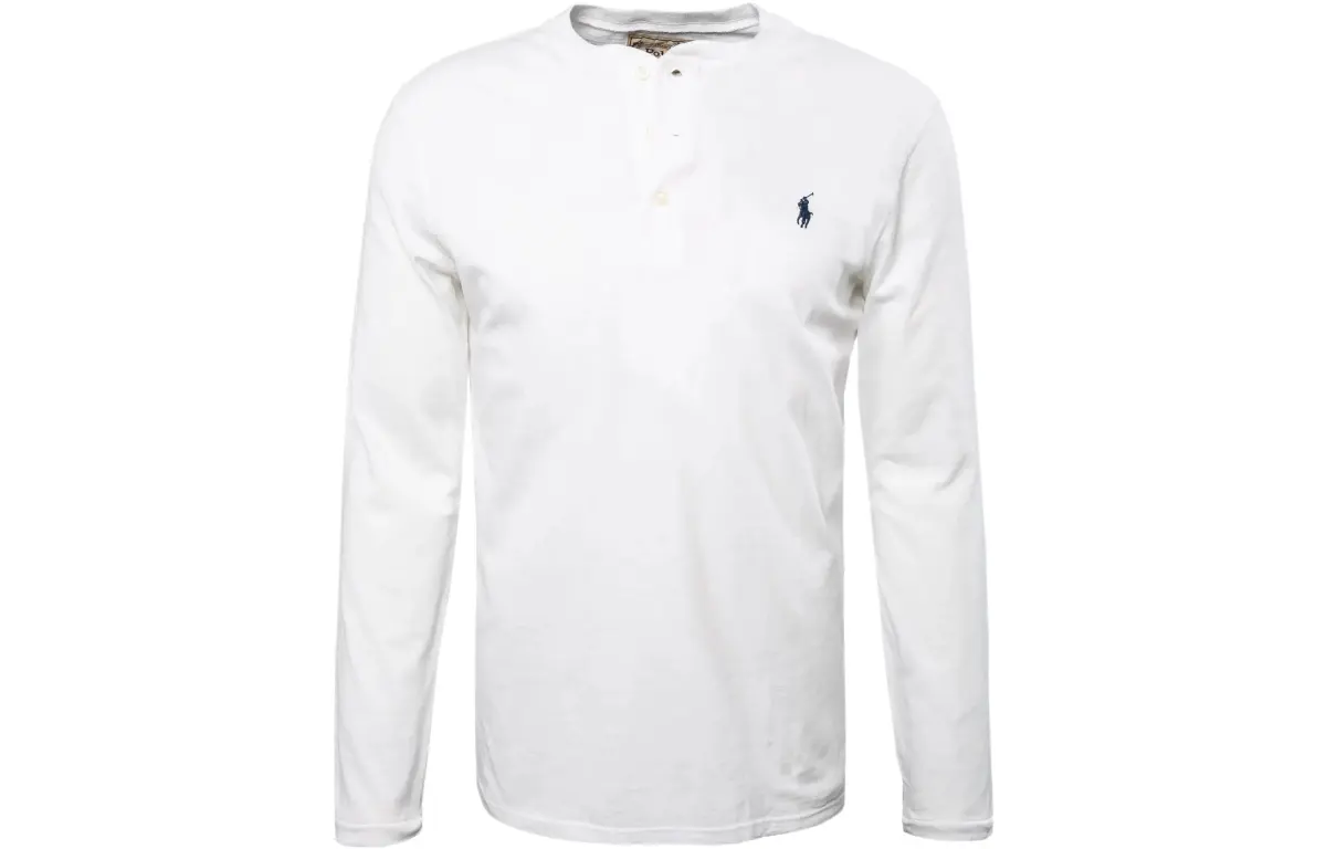 Polo Ralph Lauren Buttoned Long Sleeved T Shirt