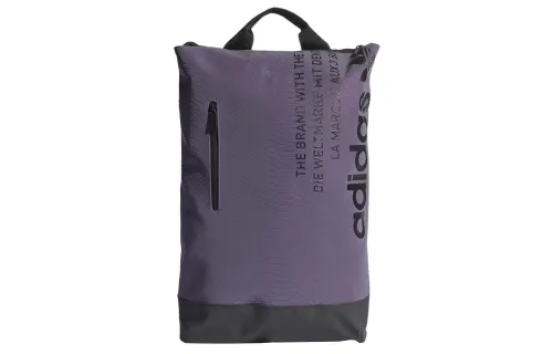 Adidas Originals Trefoil PET Backpack Women's Black Purple Contrast