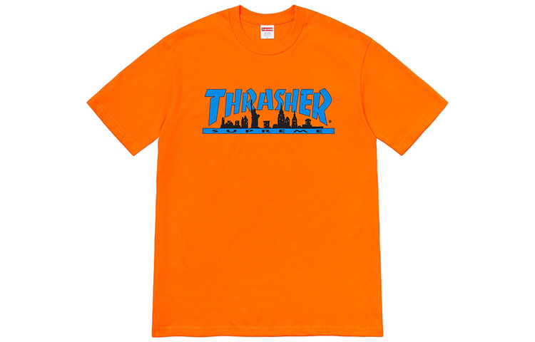 Supreme Week 5 x Thrasher Skyline Tee T