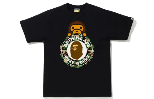 Bape Abc Camo Milo On Busy Works Tee