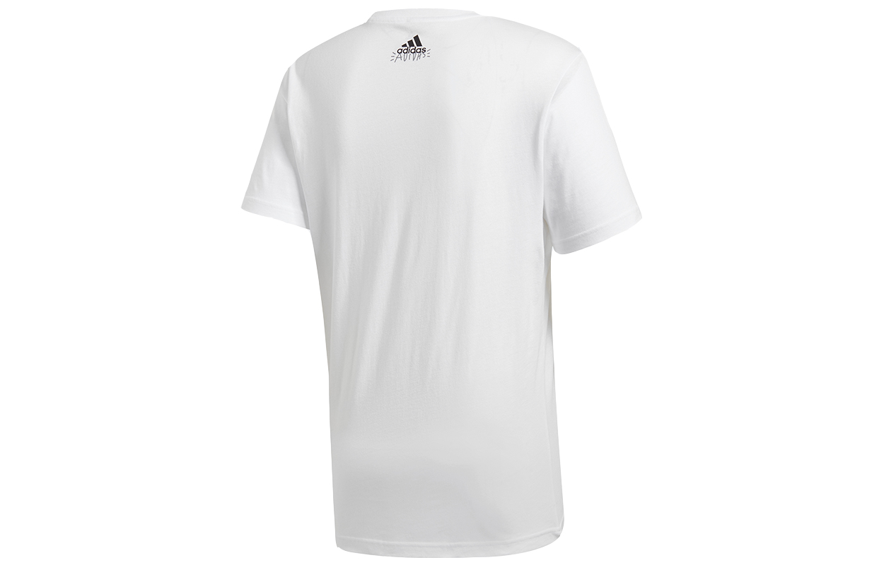 Мужская футболка adidas (белая) — фото 2