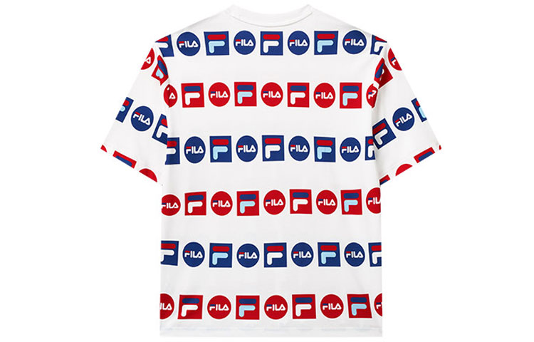 Мужская футболка Fila (белая) — фото 2
