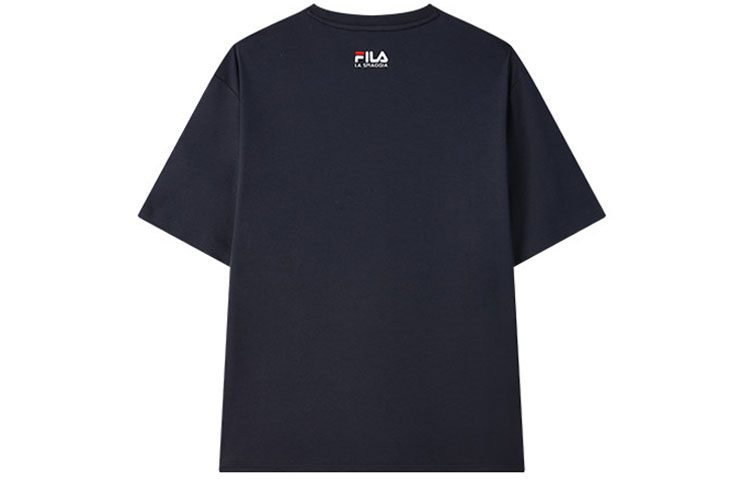Мужская футболка Fila T (темно-синяя) — фото 2