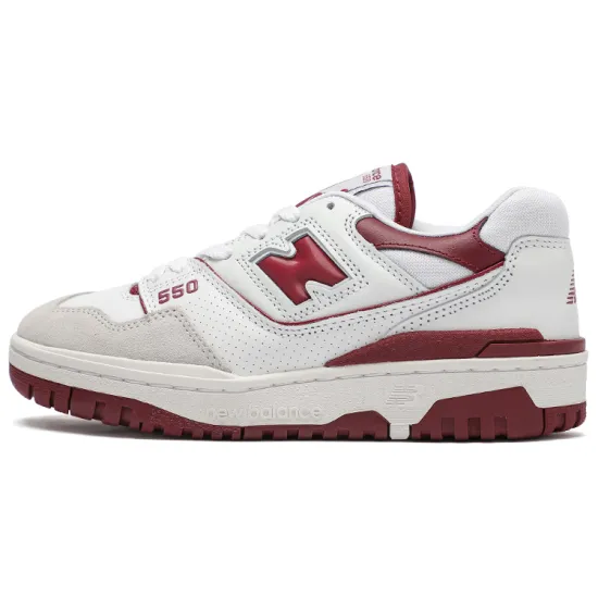 New Balance 550 Sea Salt Burgundy