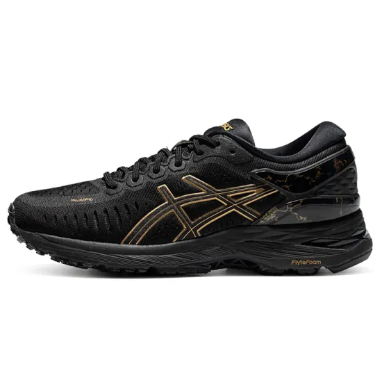 Asics Metarun Running Shoes Women's Low-top Black/Gold