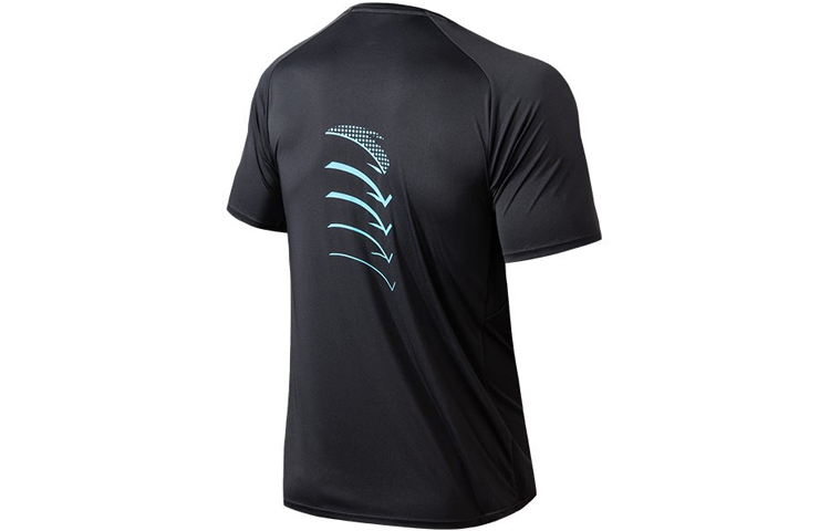 Anta Running Collection Breathable And Quick Dry Running T Shirt Men’s Black