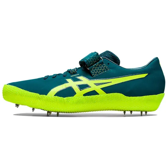 Asics High Jump Pro 2 Training Shoes Men Low-top Green/Yellow