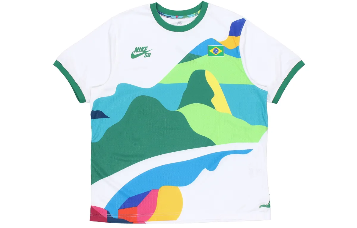 Nike x Parra T Shirt Asia Version Men's White