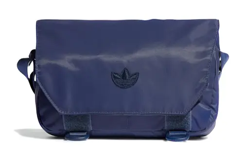 Adidas Originals Adidas Originals Recycled Nylon Shoulder Bag, Crossbody Bag Unisex Marine Blue