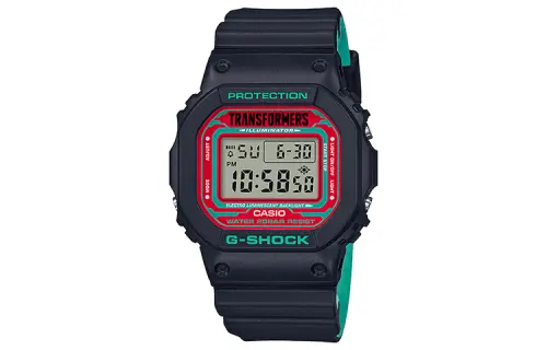 CASIO Unisex G-SQUAD Series Black Watch DW-5600-TF