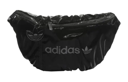 Adidas Originals Polyester Wrist Bag Fanny Pack Unisex Pure Black