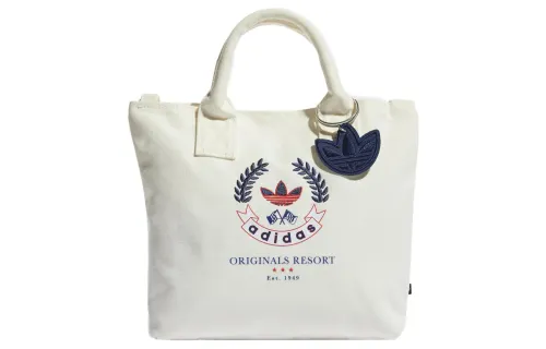 Adidas Originals Polyester Handbag Regular Unisex White