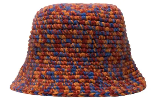 Stussy Melange Yarn Knit Bucket Hat