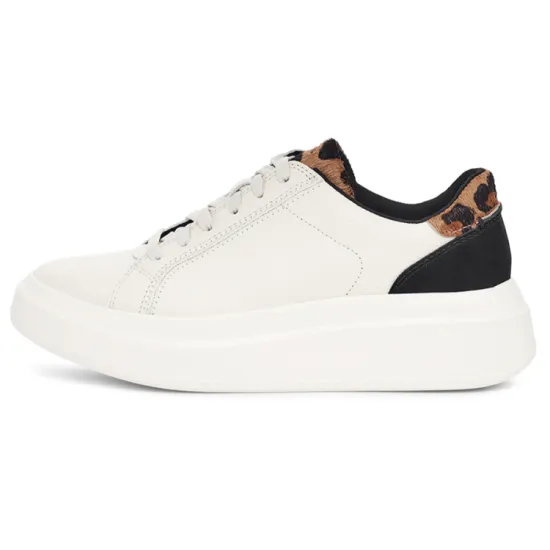 UGG Stylish Skateboarding Shoes Women's Low-top Natural White