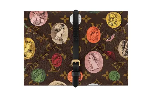 LOUIS VUITTON Canvas Bag Accessory Brown/Multicolor