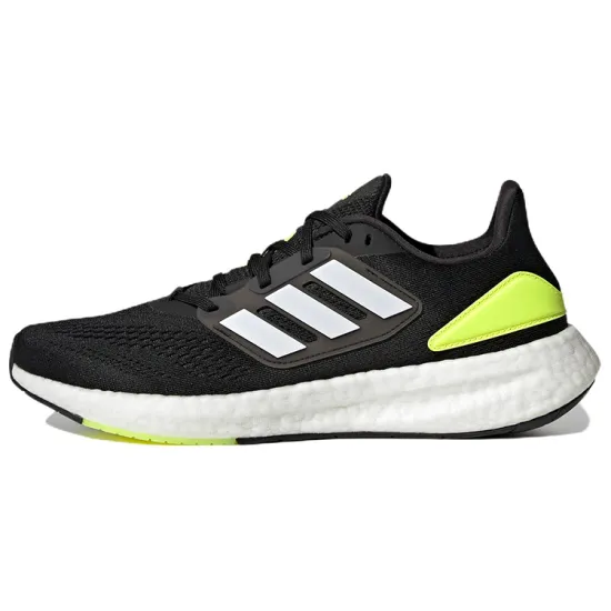 Adidas Pureboost 22 Core Black Cloud White Solar Yellow