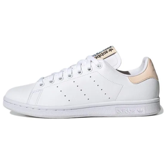 Adidas Originals Stan Smith Cloud White Bliss Orange Almost Blue Women's