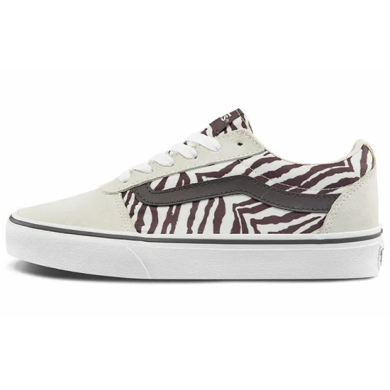 Vans Ward Skateboarding Shoes Women's Low-top Colored Tiger Stripes