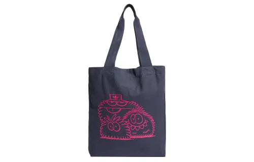 Adidas Originals KEVIN LYONS Collaboration Shoulder Bag Canvas Handbag Unisex Dark Blue
