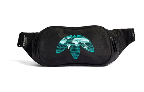 Adidas Originals Polyester Fanny Pack Regular Unisex Black