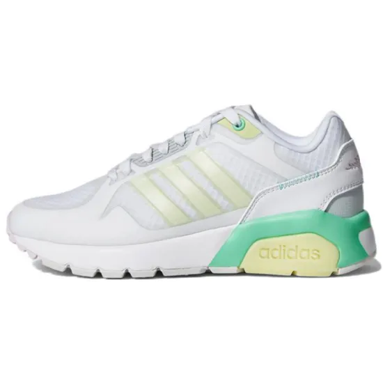 Adidas Neo Neo Run9tis Sportswear Shoes 'White Yellow Green' Women's