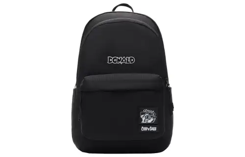 Li Ning Disney, Collaboration Fabric Backpack Regular Unisex Pure Black