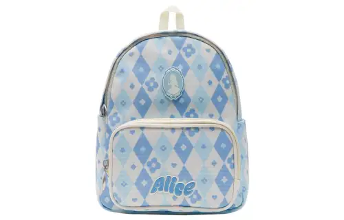 Li Ning, Disney, blue backpack