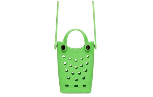 Balenciaga EVA Cell Phone Pouch, Crossbody Bag Women's Green