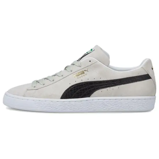 PUMA Suede Skateboarding Shoes Unisex Low-top Grey/white
