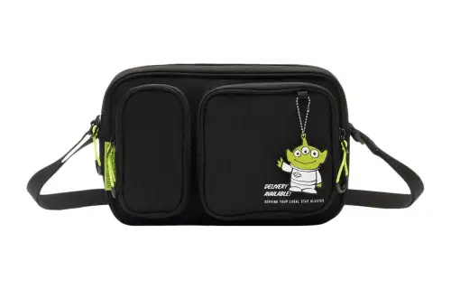 Li Ning Disney, Collaboration Polyester Crossbody Bag Regular Unisex Black