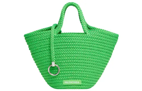 Balenciaga Ibiza Small Woven Tote Bag